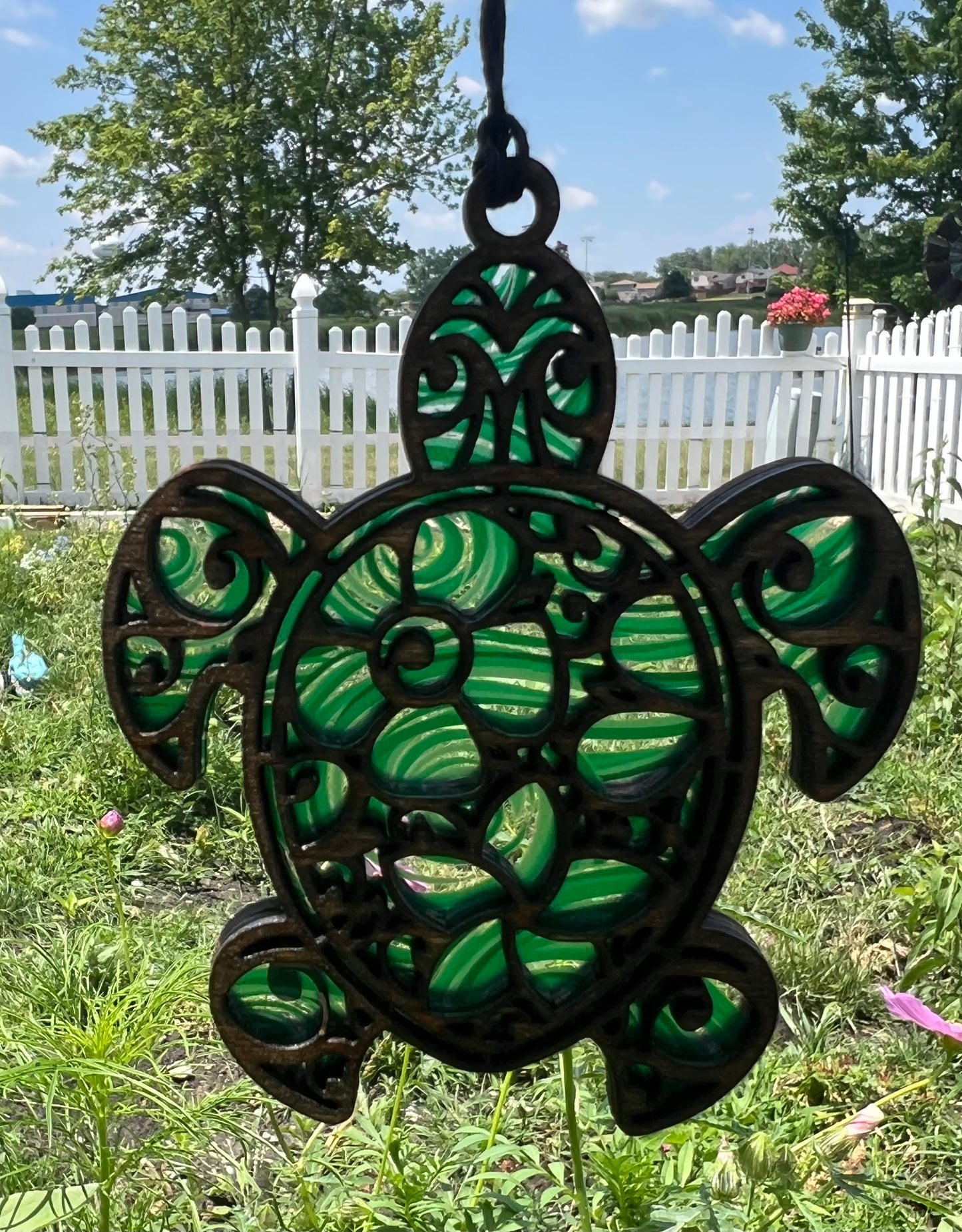 Sea Turtle Acrylic Suncatcher