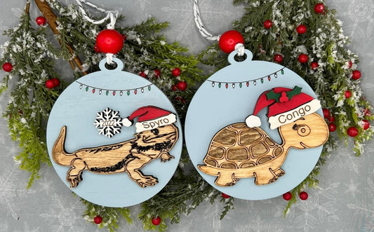 Bearded dragon, tortoise/turtle, guinea pig, rabbit ornament