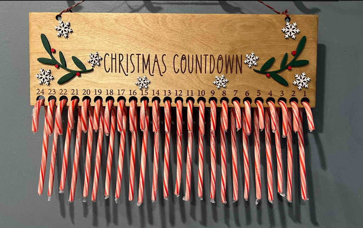 Personalized Christmas countdown