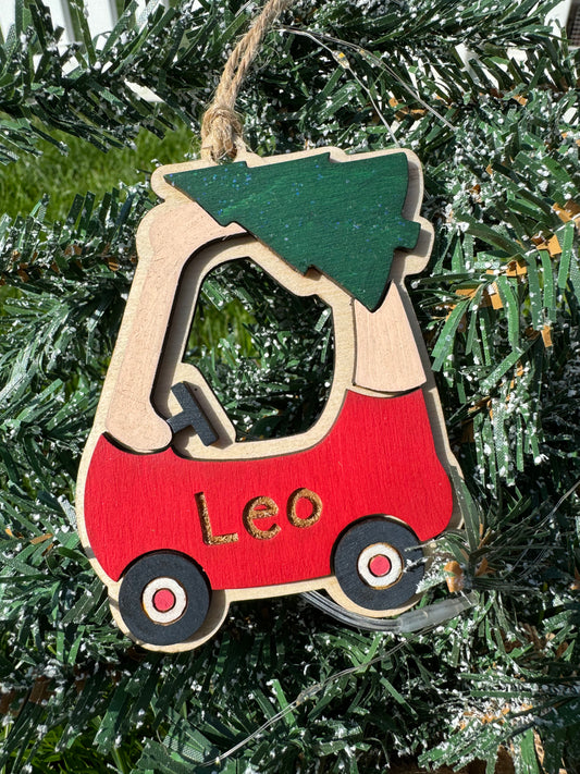 Kid’s car ornament